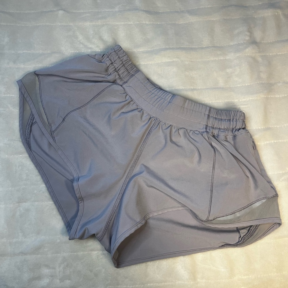 Lululemon Lavender Hotty Hot Shorts